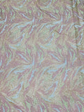 Pastel Blush Paisley Sequin Net Fabric | 2506649