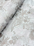 Heritage Haveli Silk Threadwork Fabric | 2504678