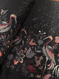 Midnight Flamingo Heritage Sequin Silk | 2504679