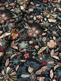 Silk with Multicolor Thread Embroidery | 2504701