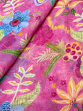 Fuchsia Garden Pure Mul Cotton Print | 2507026