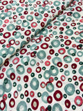 Retro Rings Crepe Print | 2507027
