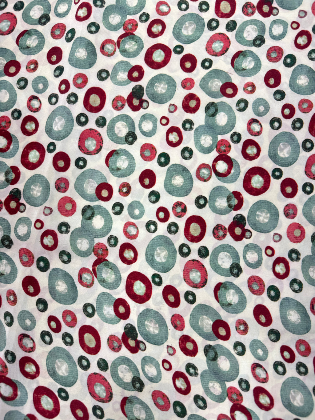 Retro Rings Crepe Print | 2507027