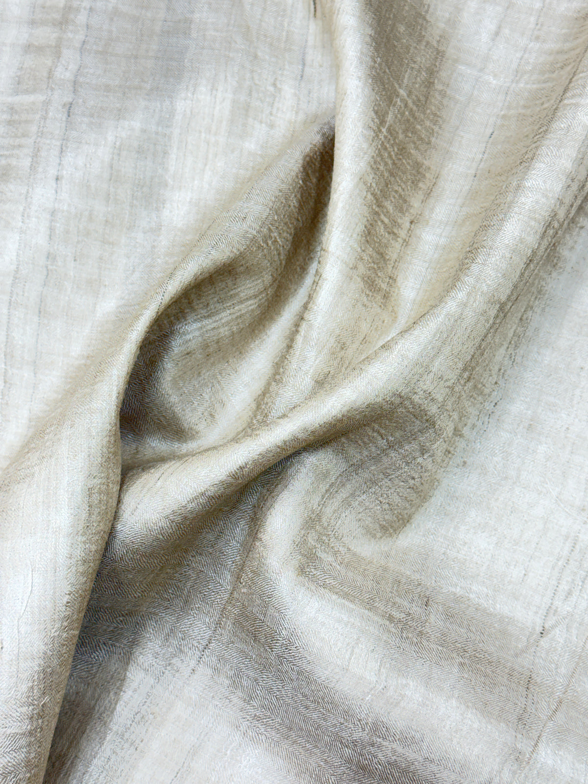 Pure Self Tussar Silk Dyeable Fabric | 2501313