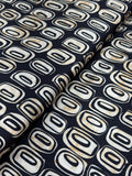 Midnight Geo Loop Modal Satin Print | 2506923